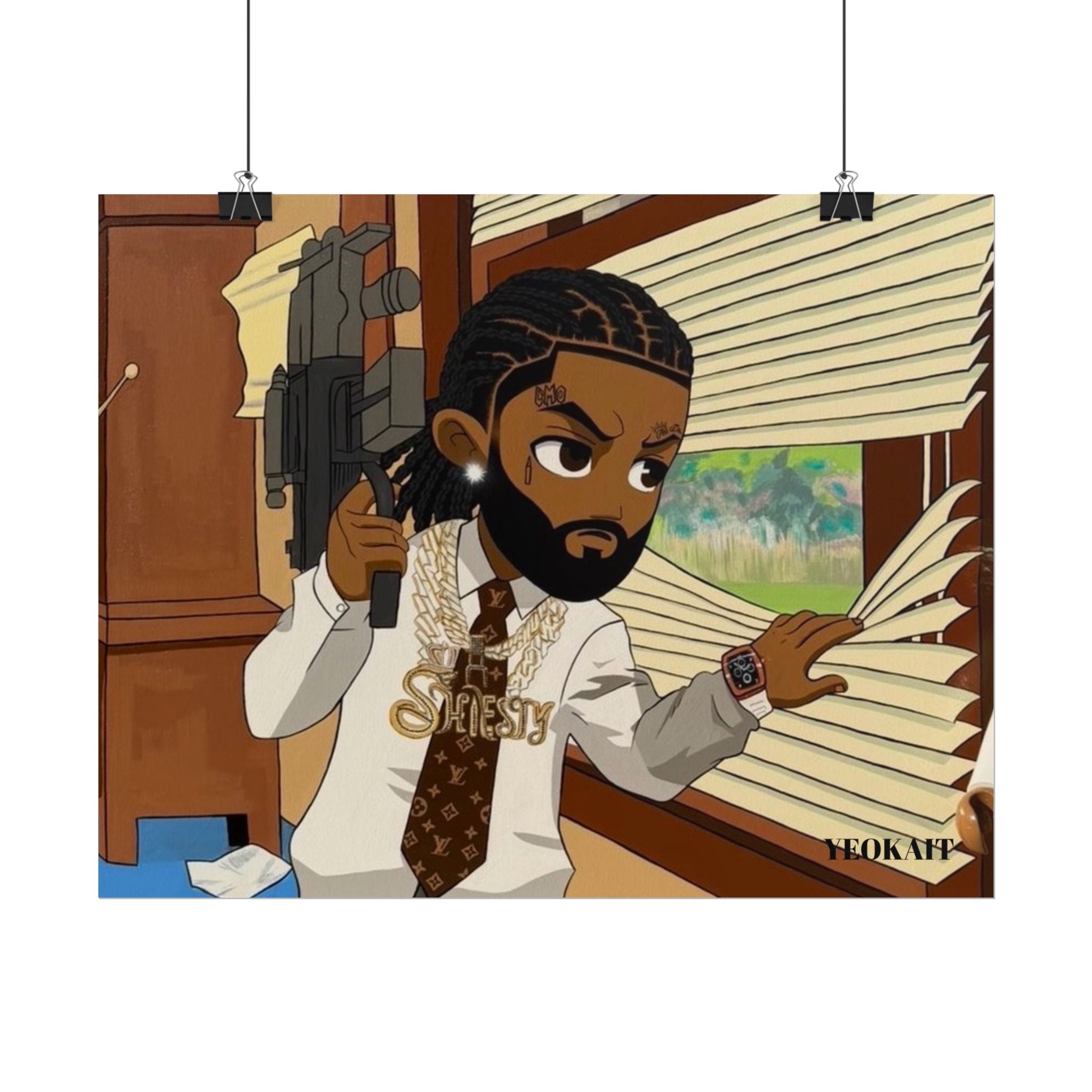 MR. NOT GUILTY Pooh Shiesty -Rolled Posters