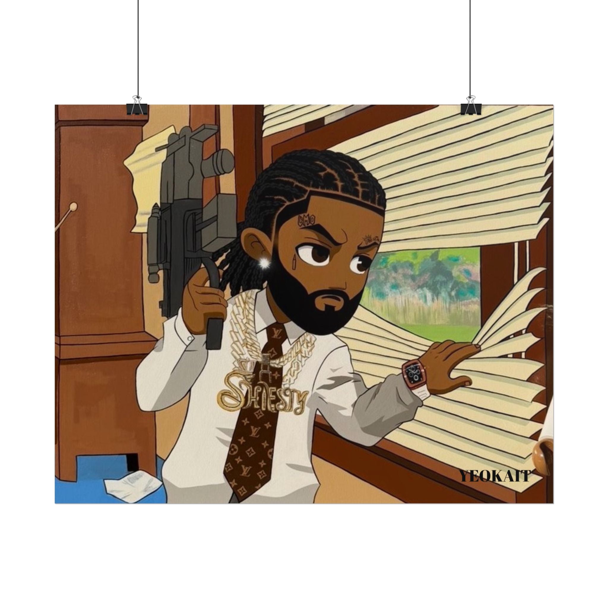 MR. NOT GUILTY Pooh Shiesty -Rolled Posters